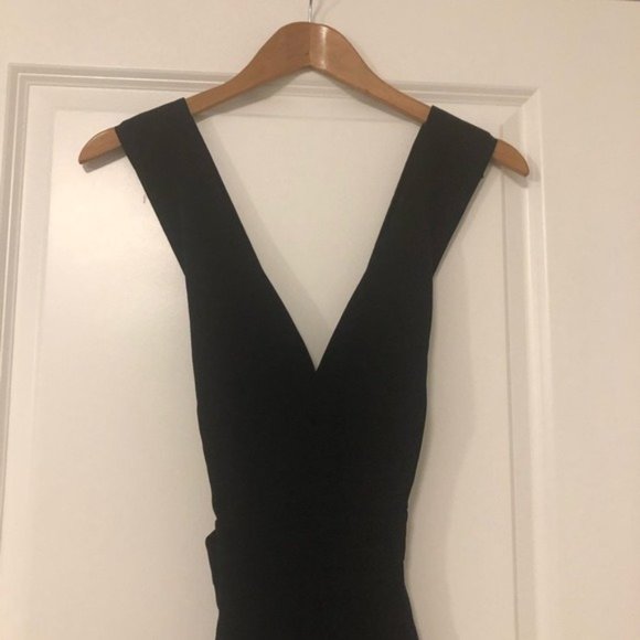 Babaton Aritzia Alex Cross Back Midi Dress - Picture 6 of 9